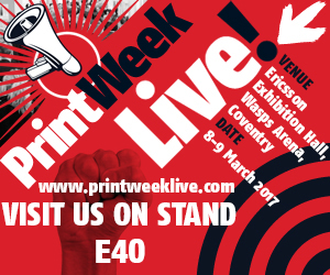 PrintWeekLive! (Wasps Arena, Coventry) – 8-9th March 2017